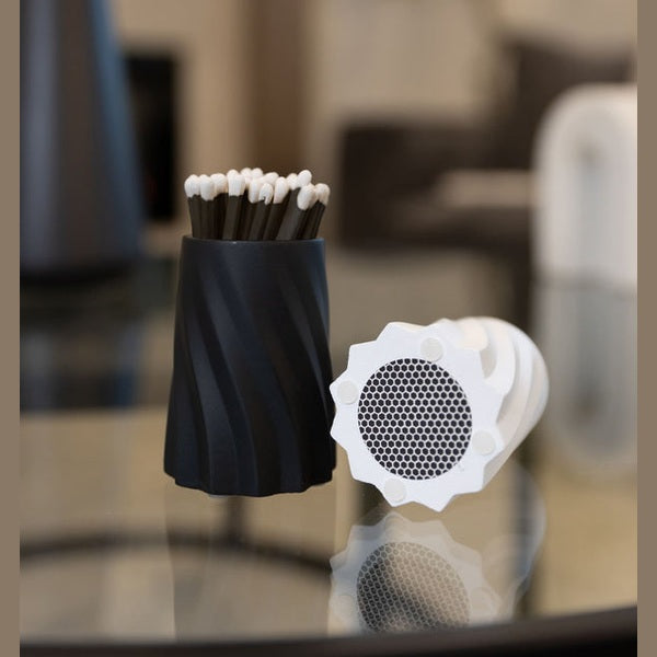 Black Concrete Safety Match Set [x1]-thumbmail-6