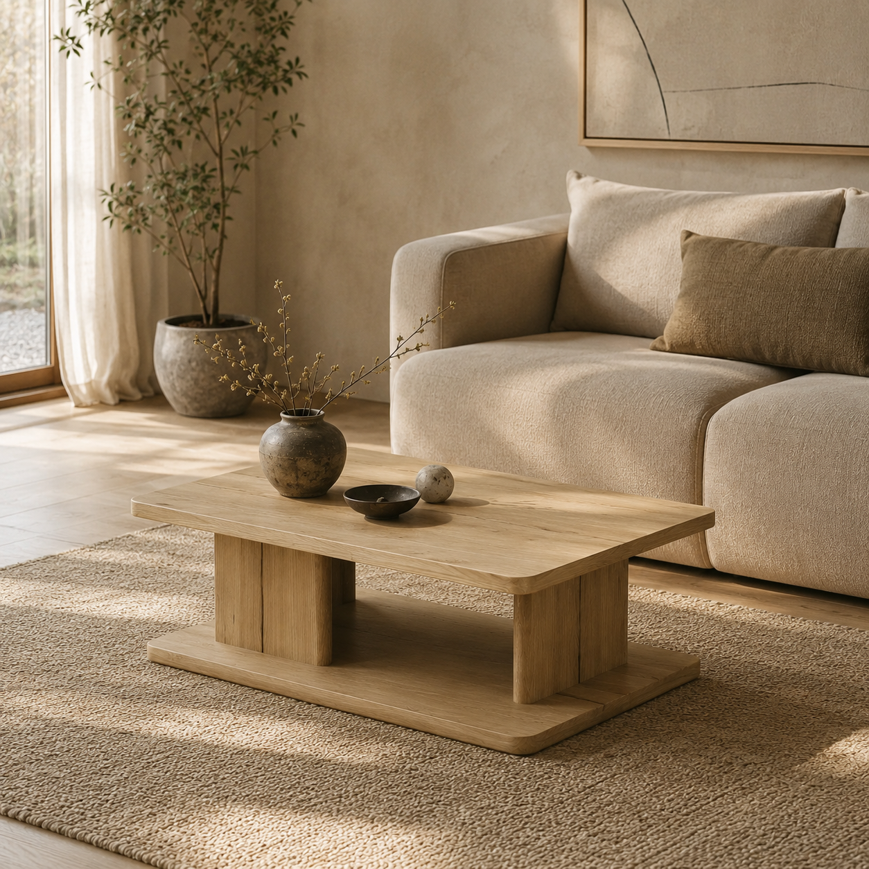 CASEY COFFEE TABLE SMALL RUSTIC OAK-thumbmail-2