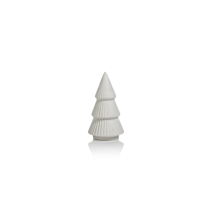 Ceramic Holiday Tree - Matt White