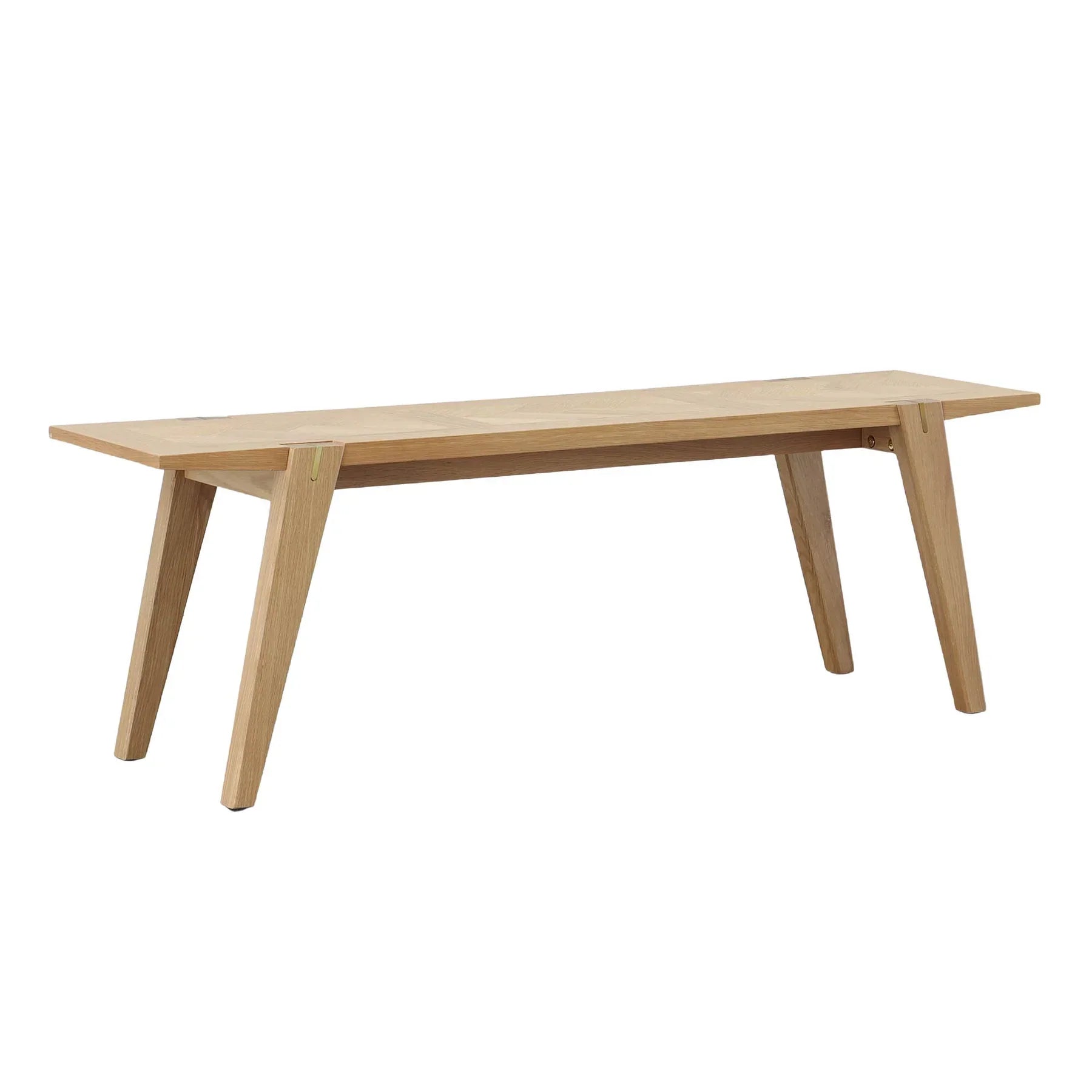 Colton Dining Bench w/ Brass