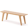 Colton Dining Bench w/ Brass