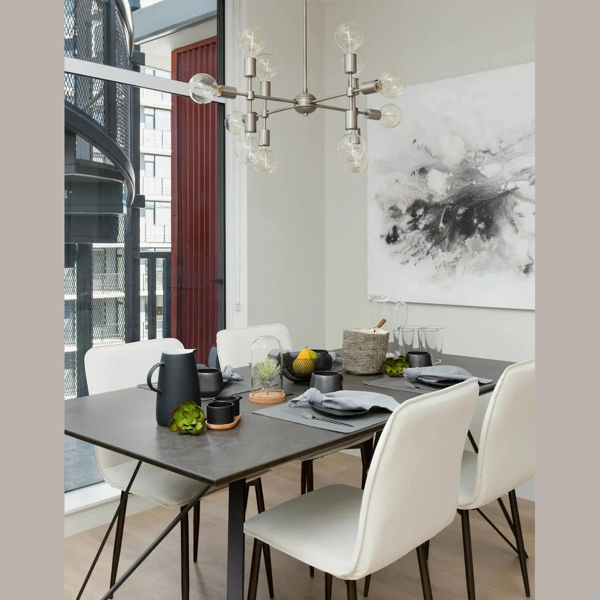 Luca Dining Chair - Fox White