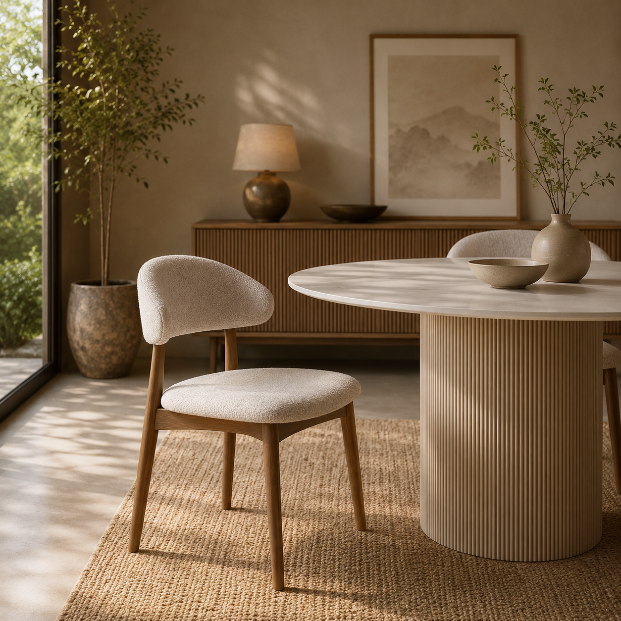 Cammy Dining Chair - Light Grey-thumbmail-2
