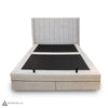 Norel King Storage Bed With Drawers - Slate
