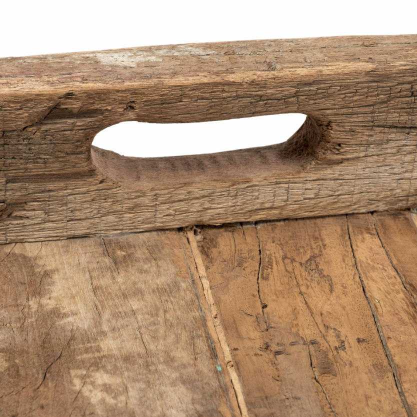 Carson (Small) 24L x 24W Brown Reclaimed Wood Tray