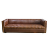 Channel Sofa - Camel Brown