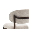 Luna Dining Chair – Upholstered Seat with Oak Wood Frame