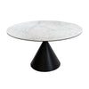 Tokyo Round Extendable Dining Table - Faux Marble