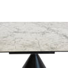 Tokyo Round Extendable Dining Table - Faux Marble