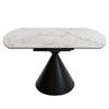 Tokyo Round Extendable Dining Table - Faux Marble