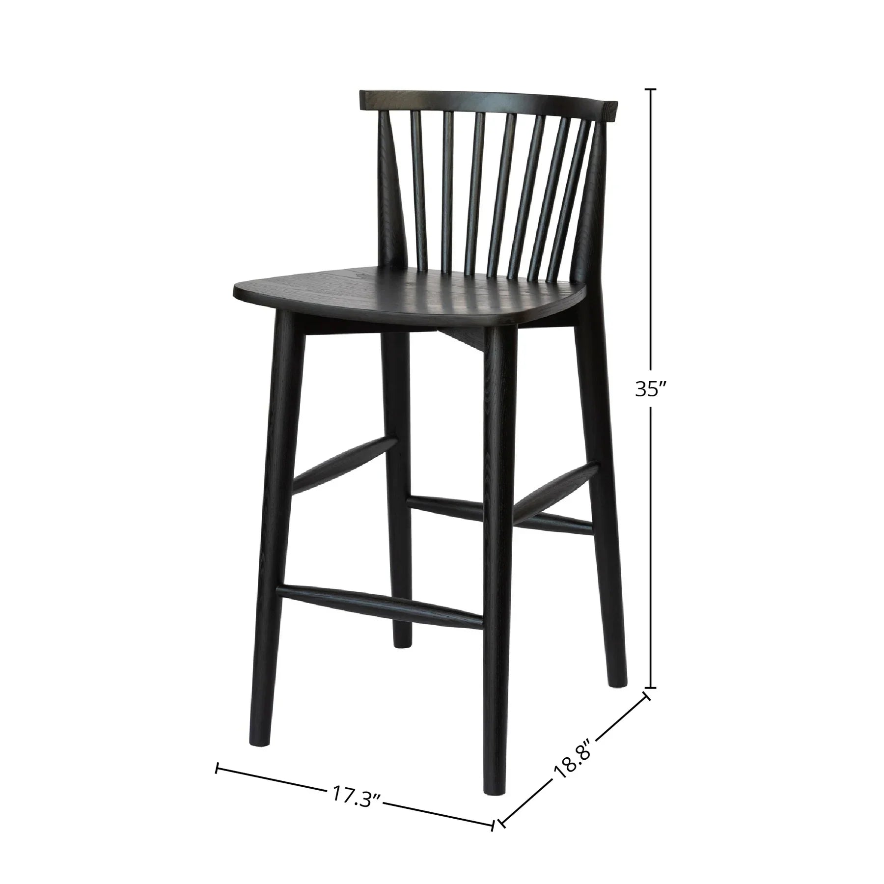 Easton Counter Stool - Black-thumbmail-7
