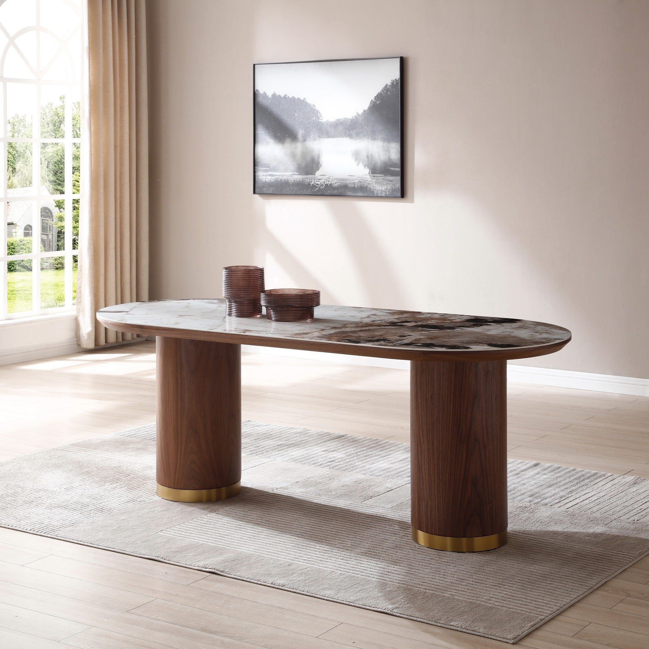 Scootsdale-Faux-Marble-Top-Dining-Table