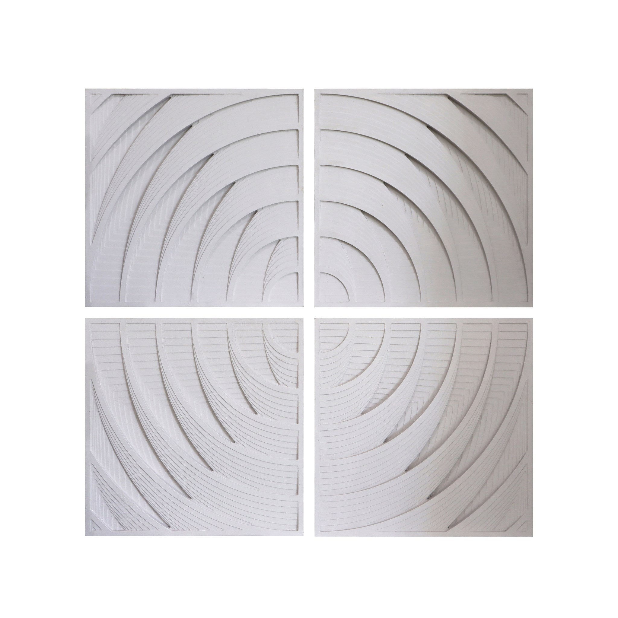 NOAH DIMENSIONAL WALL DECOR (Set of 4)-thumbmail-1