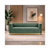 Fest Mid Century Retro Modern Sofa - Premium Velvet Green