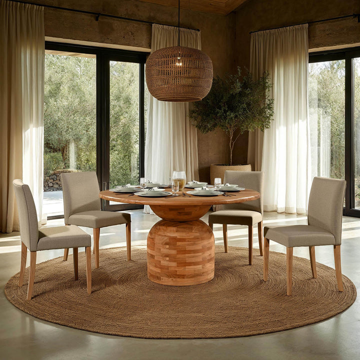 Form Round Dining Table-Floor Model