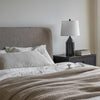 Faye Upholstered Bed- Perfect Taupe