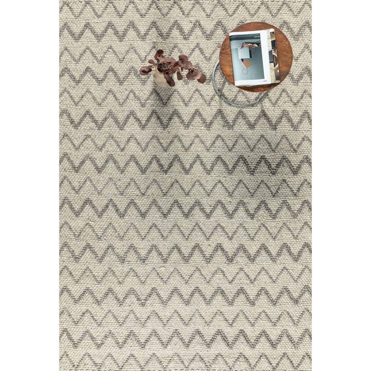 Fintona Hand Woven Rug Marled/Mocha