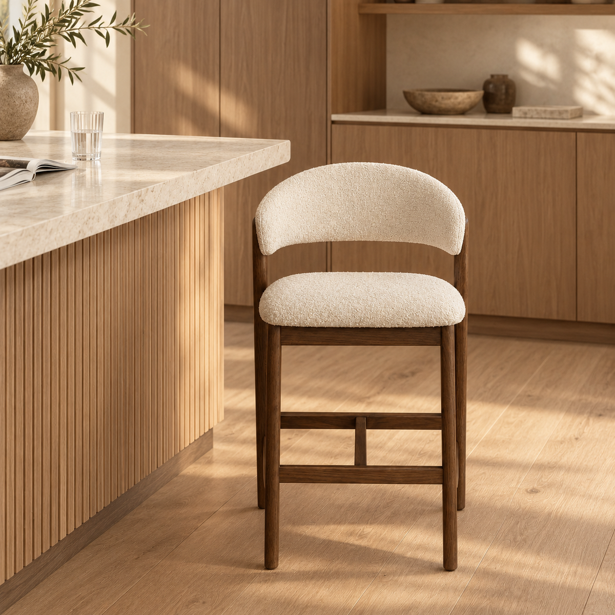 Fiol-Counter-Stool-Beige-Fabric