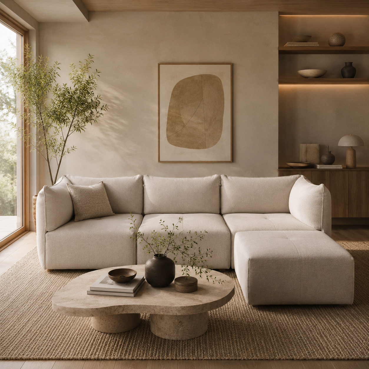 Frida 5 PCs Modular Sectional