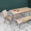 Gia Small Extension Dining Table 55/71”