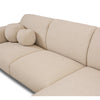 Rodeo Premium Believe Fabric Sectional, Flax