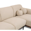 Rodeo Premium Believe Fabric Sectional, Flax