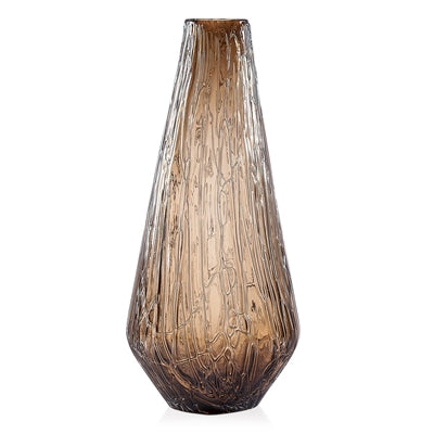 Glacier Tapered Glass Vase Tall