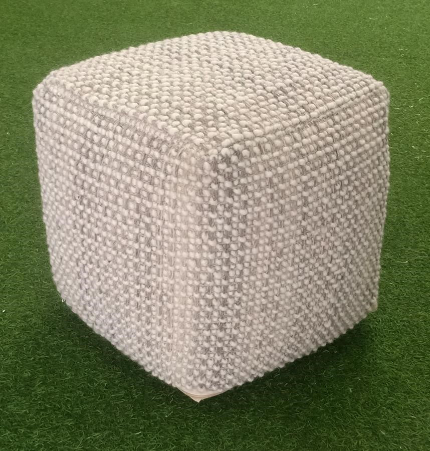 Highland Pouf - Grey