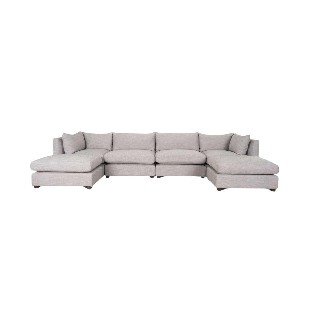 Halston Double Chaise Sofa Set