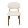 Skat Genuine Leather Dining Chair - Ice