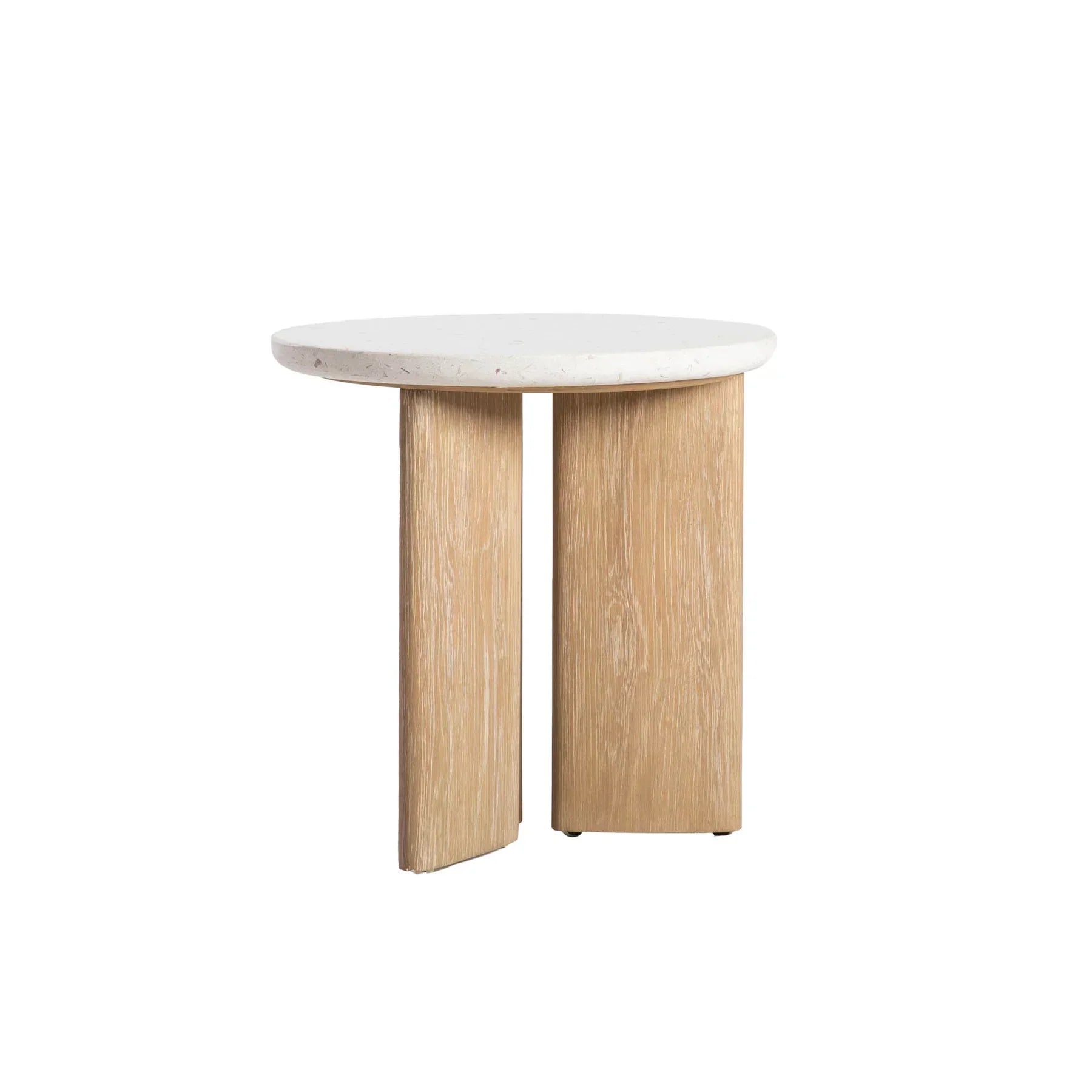 Infinity Side Table - Seashell Finish-thumbmail-3