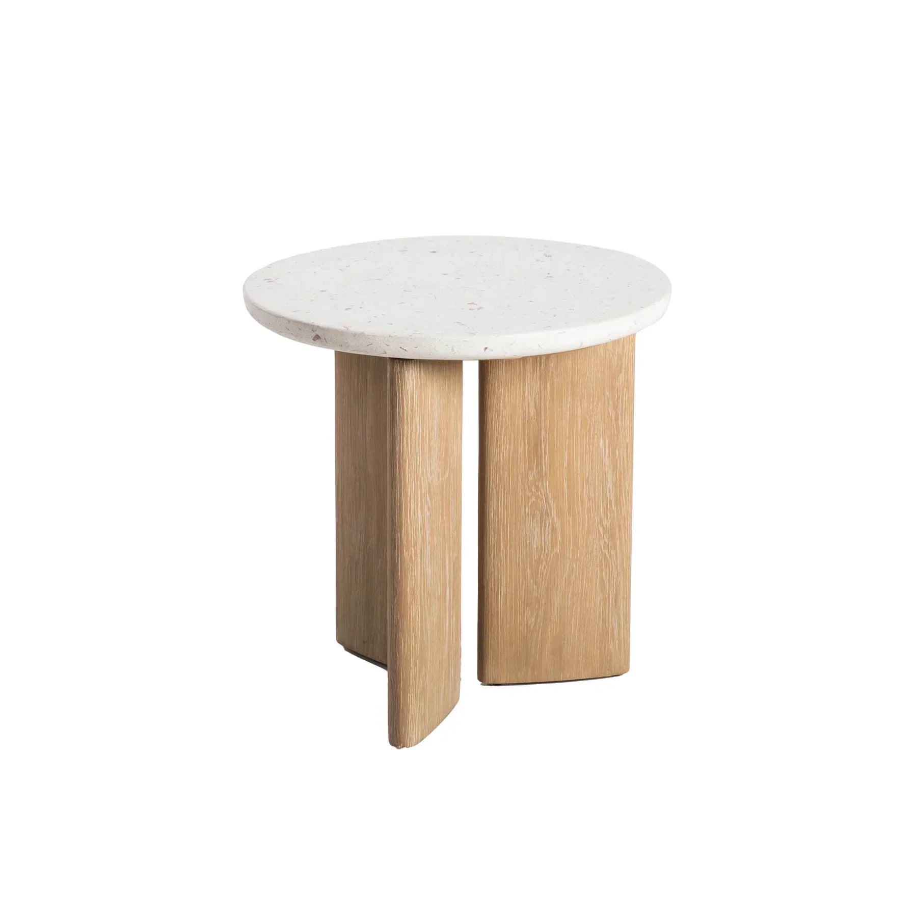 Infinity Side Table - Seashell Finish-thumbmail-4