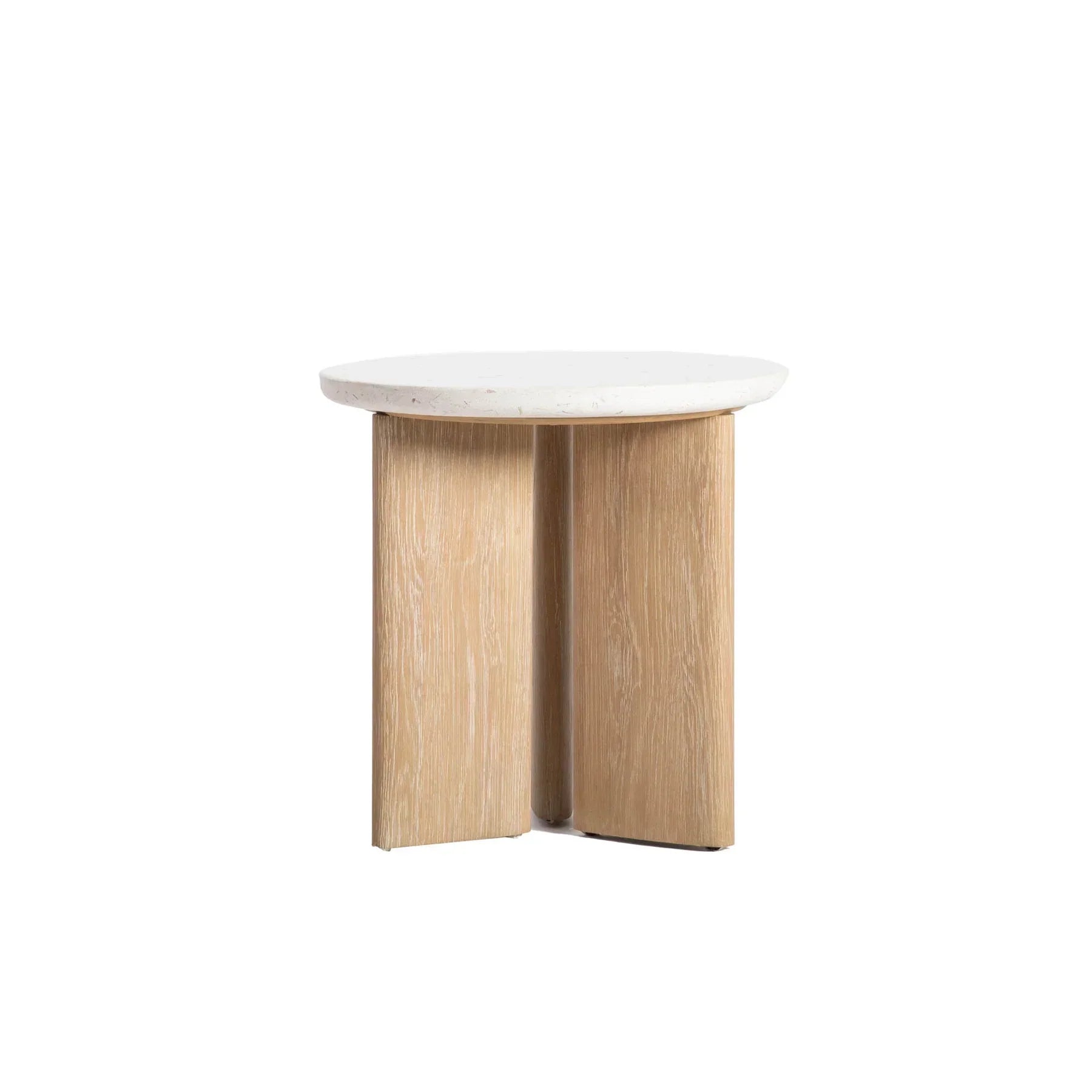 Infinity Side Table - Seashell Finish-thumbmail-5