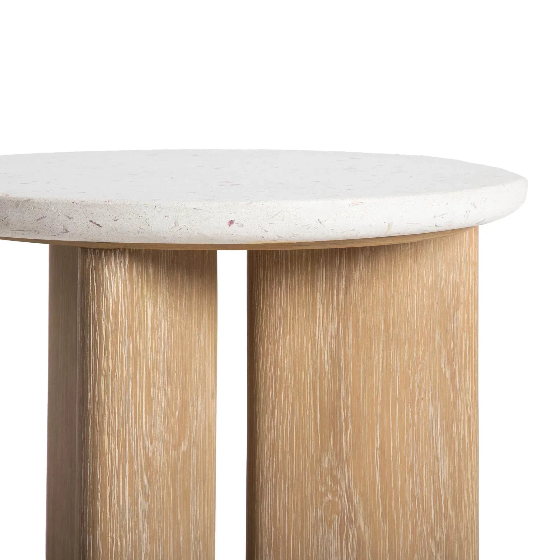 Infinity Side Table - Seashell Finish-thumbmail-7