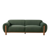Idun Sofa - Green Velvet