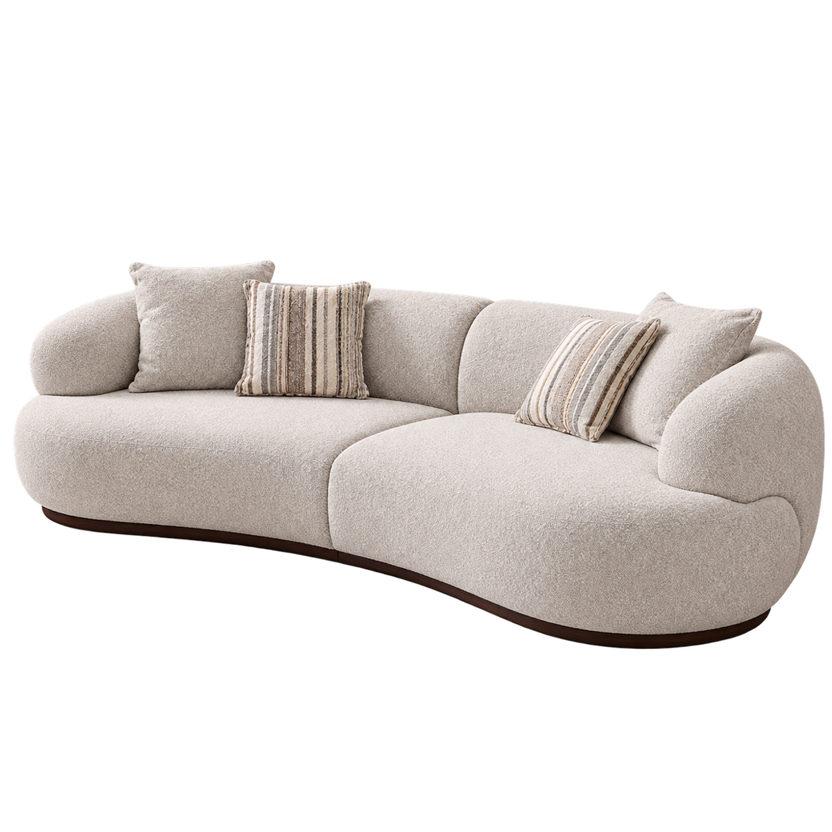 Isla 2-Piece Modular Curved Sofa