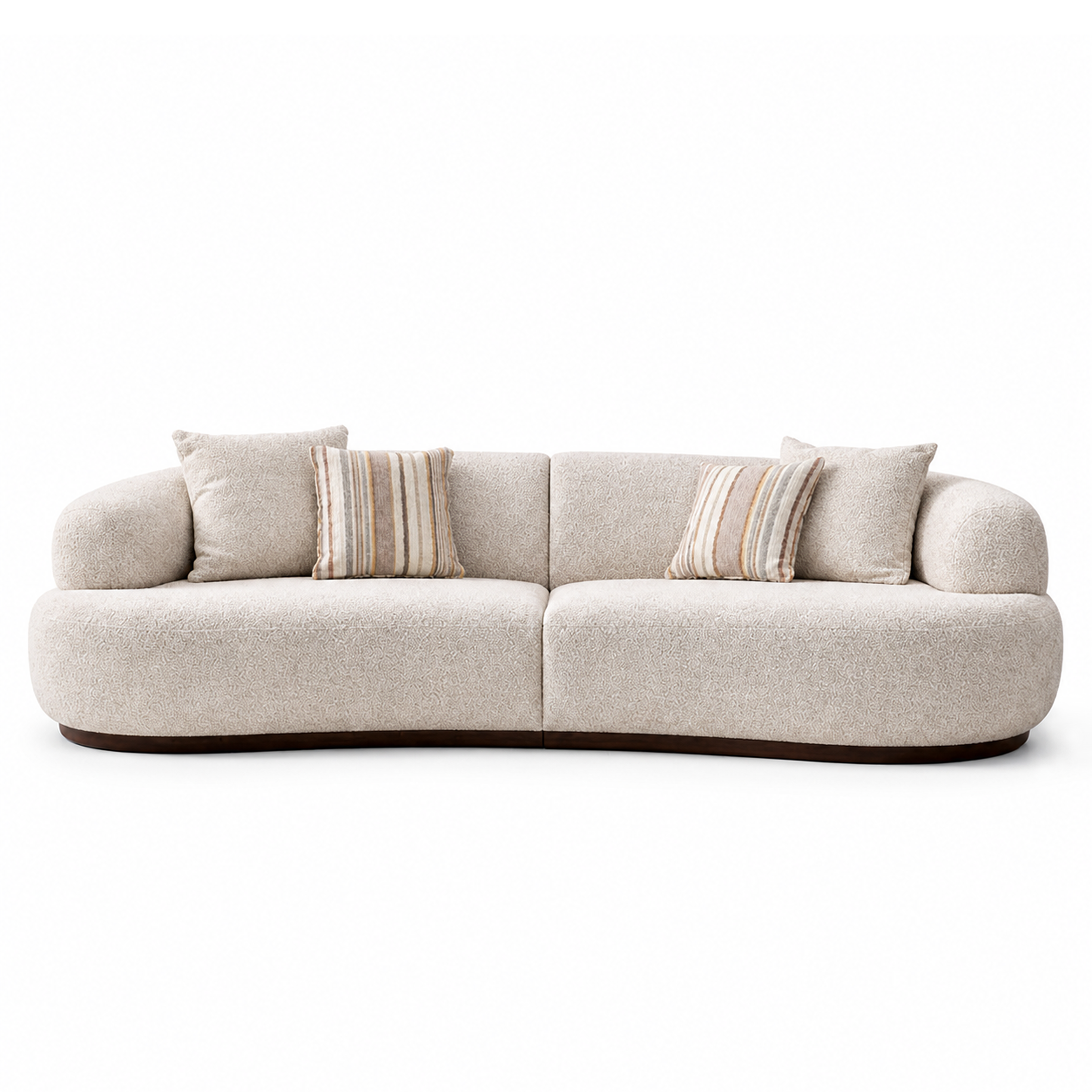 Isla 2-Piece Modular Curved Sofa