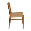 Jakarta Dining Chair - Walnut/Natural Woven Seat