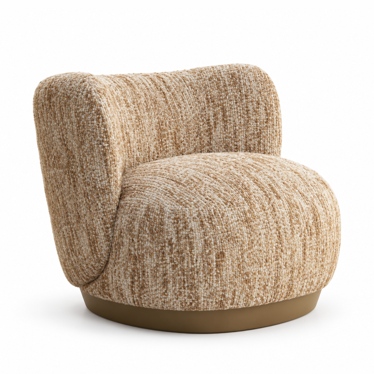 Juna Sculptural Upholstered Accent Chair – Toasted Oat-thumbmail-3