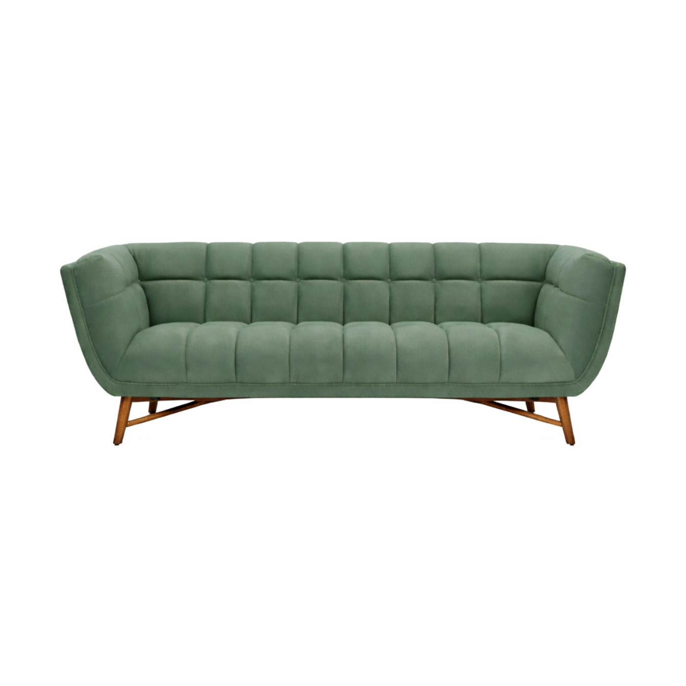 dronning Sofa - Premium Velvet Green