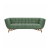 dronning Sofa - Premium Velvet Green