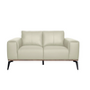 Kreska Genuine Leather Loveseat