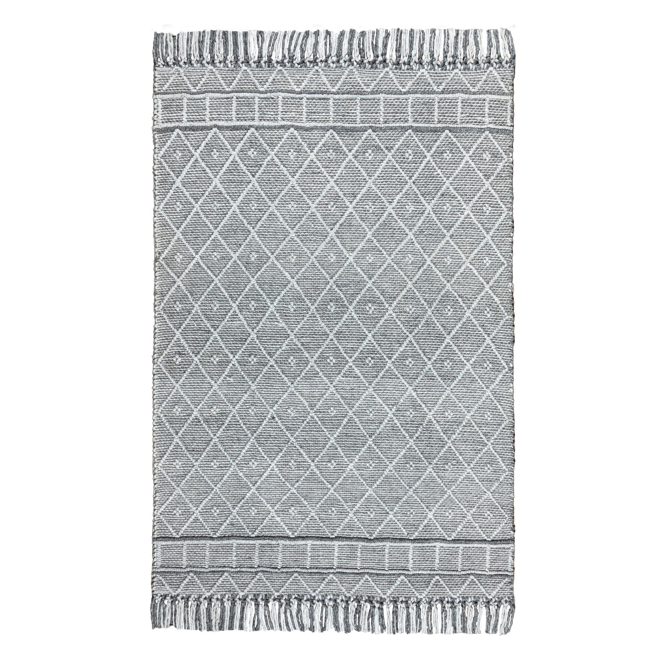 LABIN HAND WOVEN RUG GRAPHITE/SILVER-thumbmail-3
