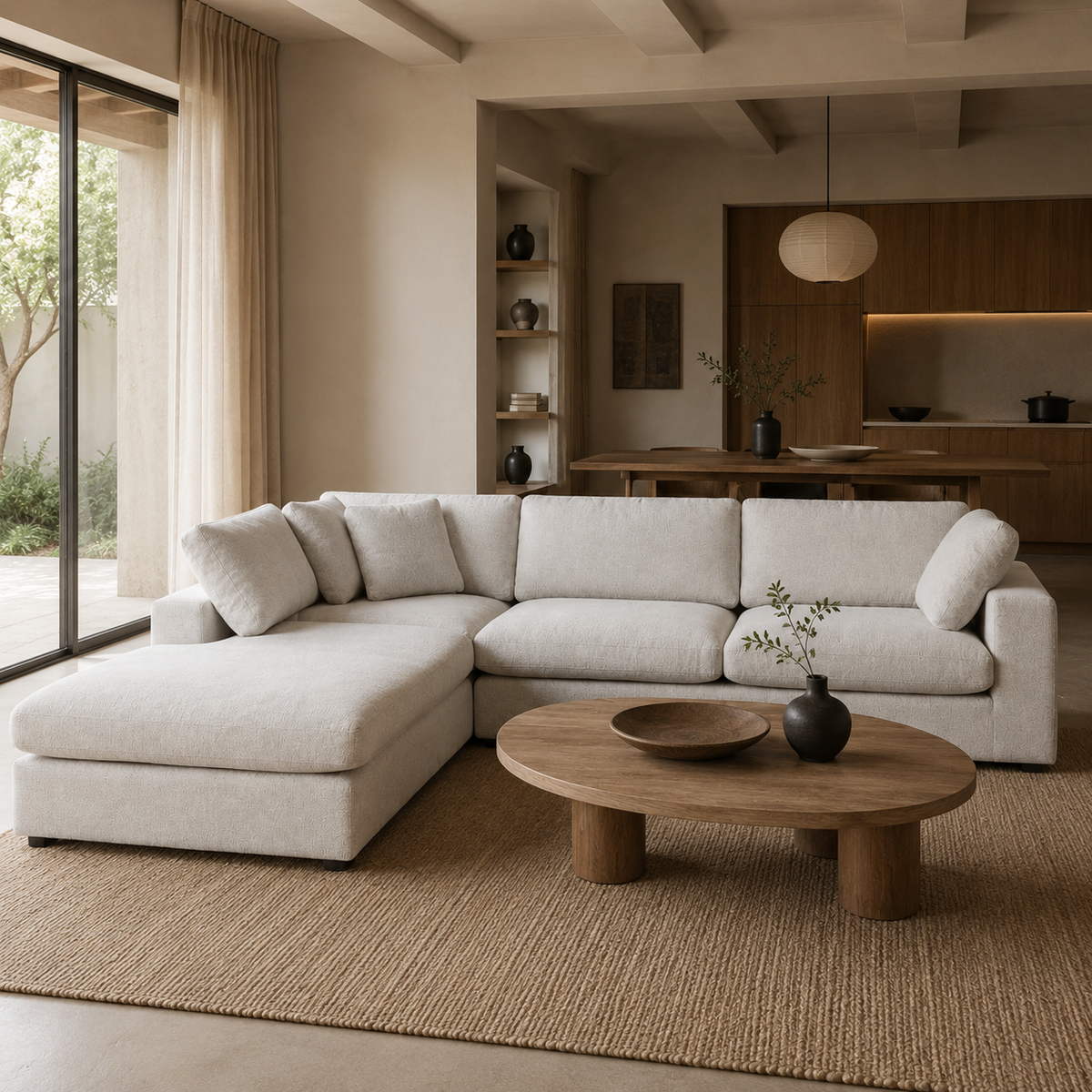 Lene Sectional - Left Chaise-Oatmeal-thumbmail-2