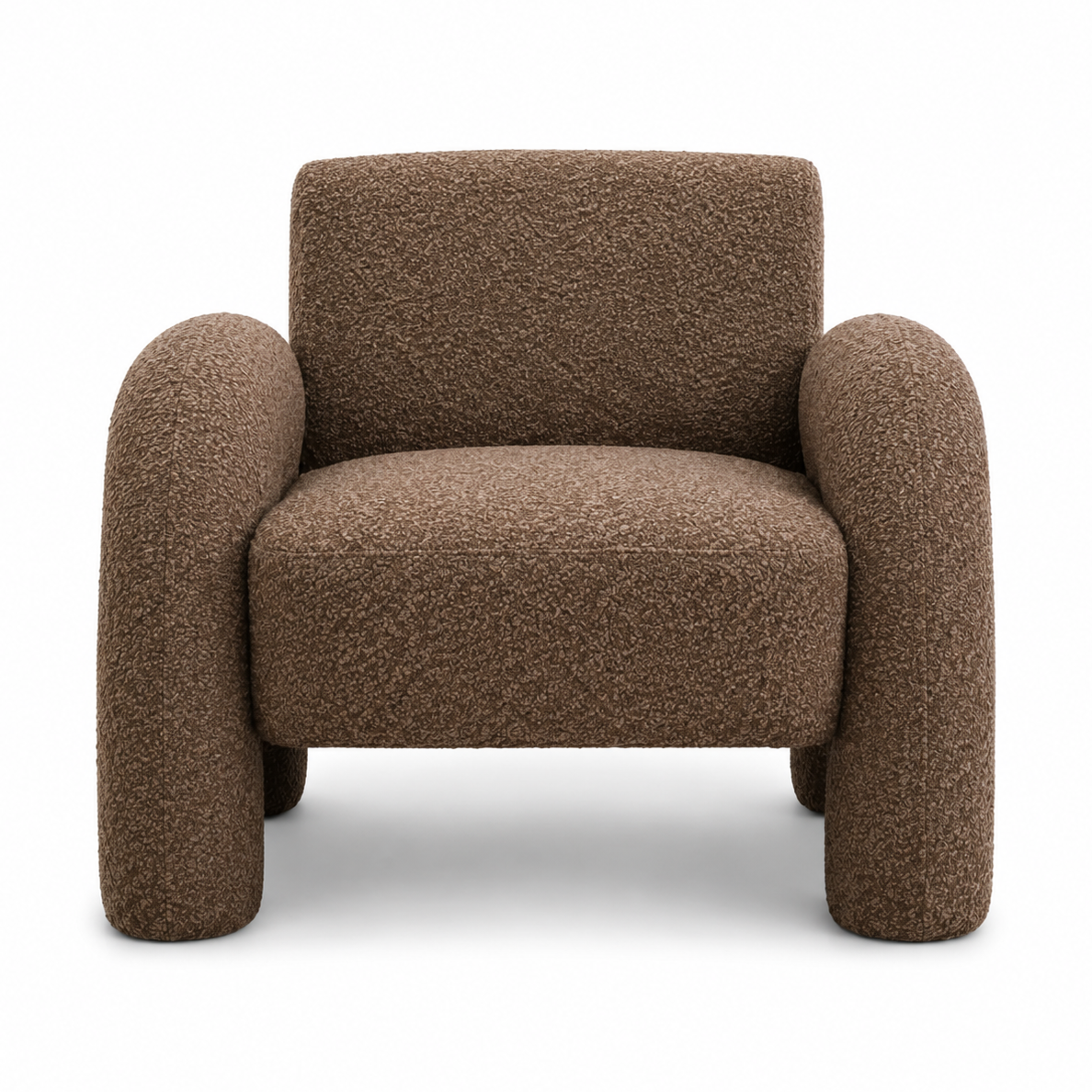 Alva Premium Boucle Accent Chair – Green