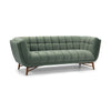 dronning Sofa - Premium Velvet Green
