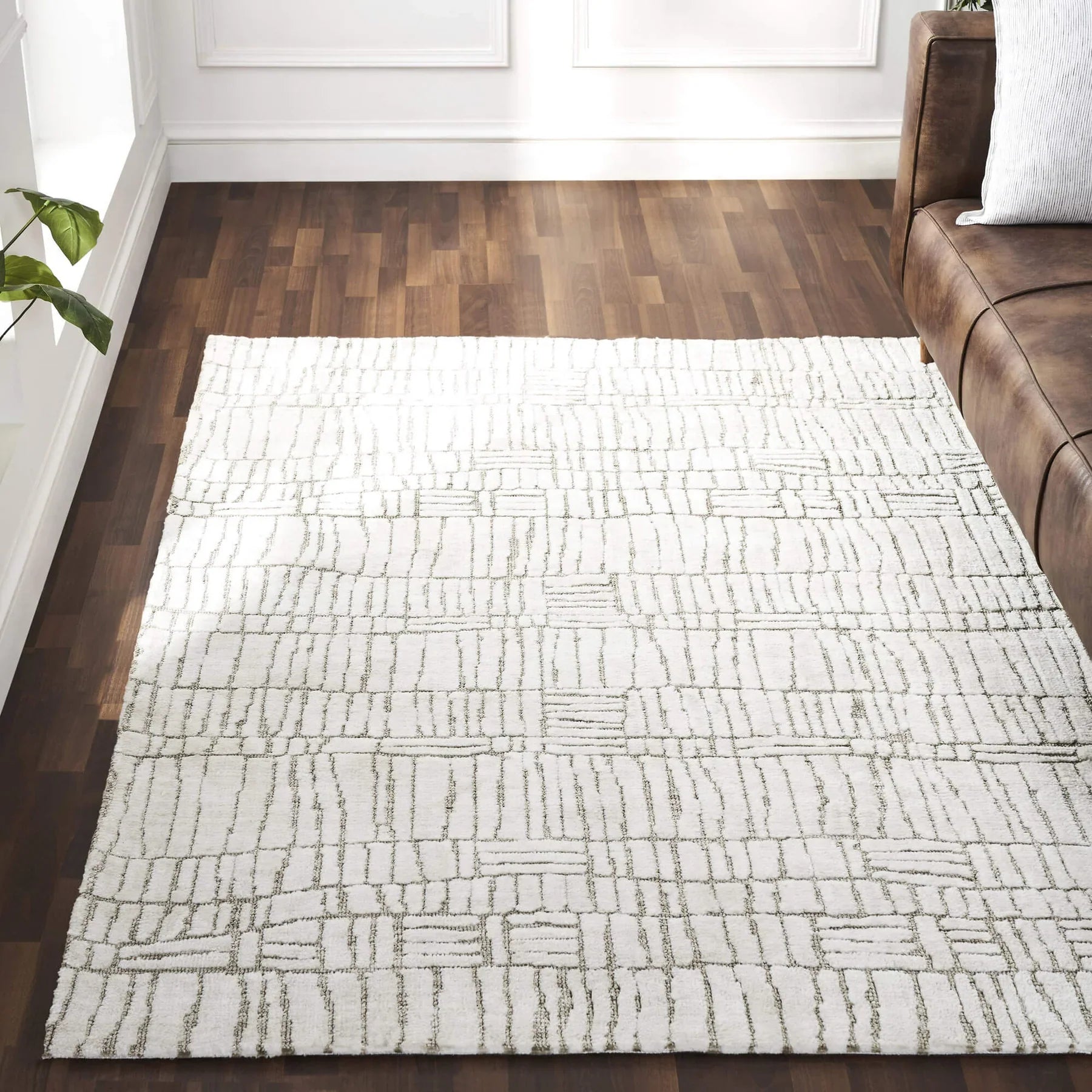 MILTON MACHINE WOVEN RUG IVORY/GREY-thumbmail-8