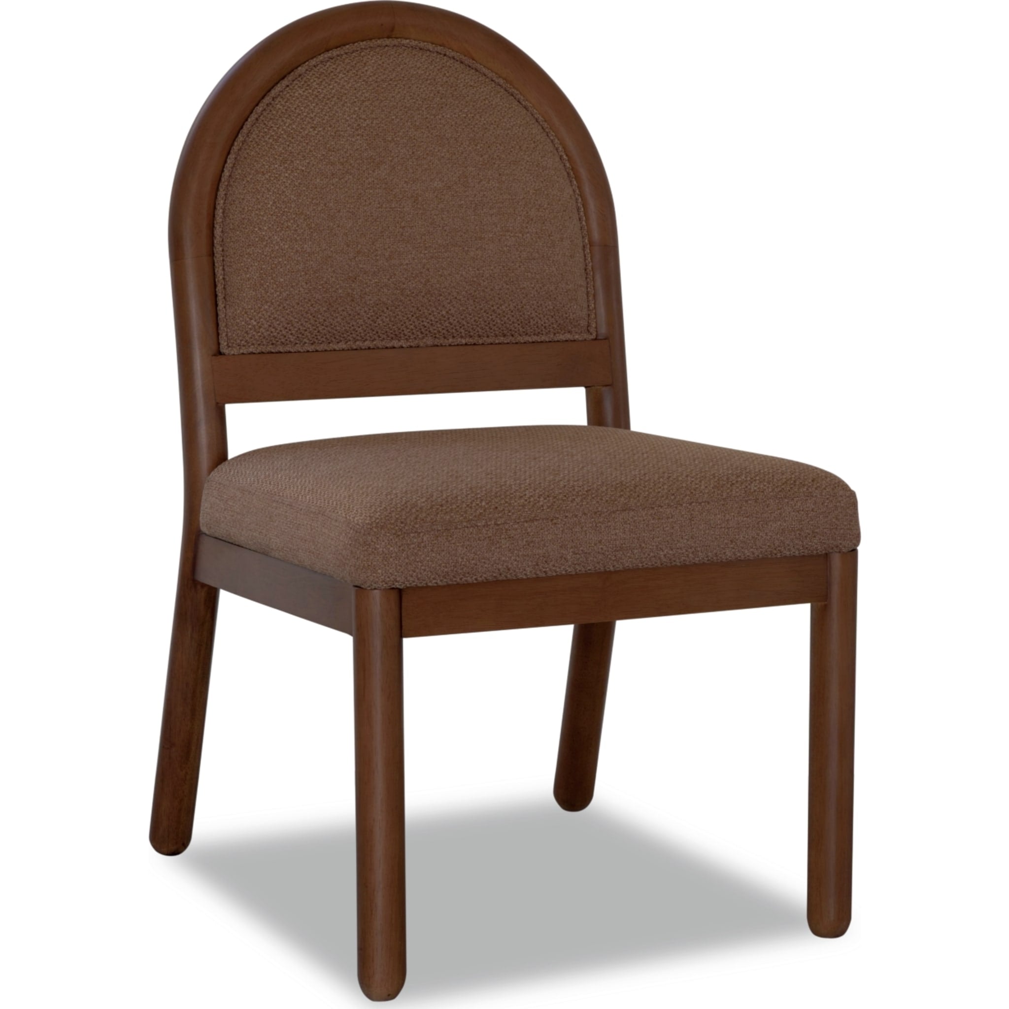 Amara Upholstered Arc Back Dining Chair – Claystone-thumbmail-2