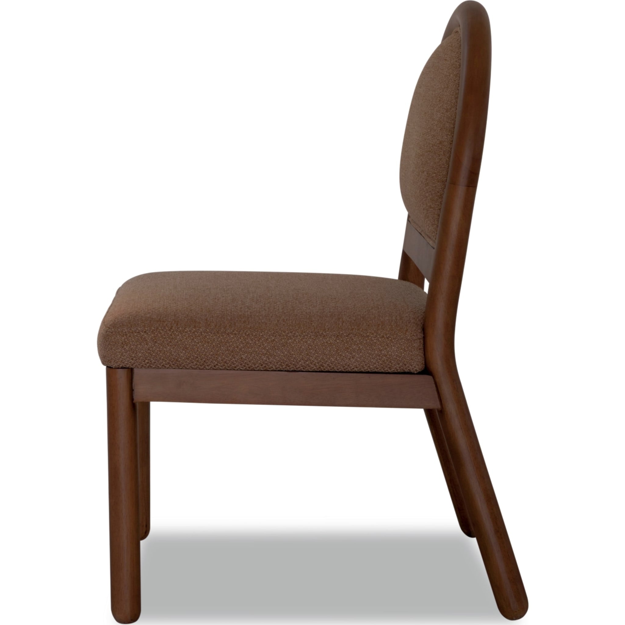 Amara Upholstered Arc Back Dining Chair – Claystone-thumbmail-3