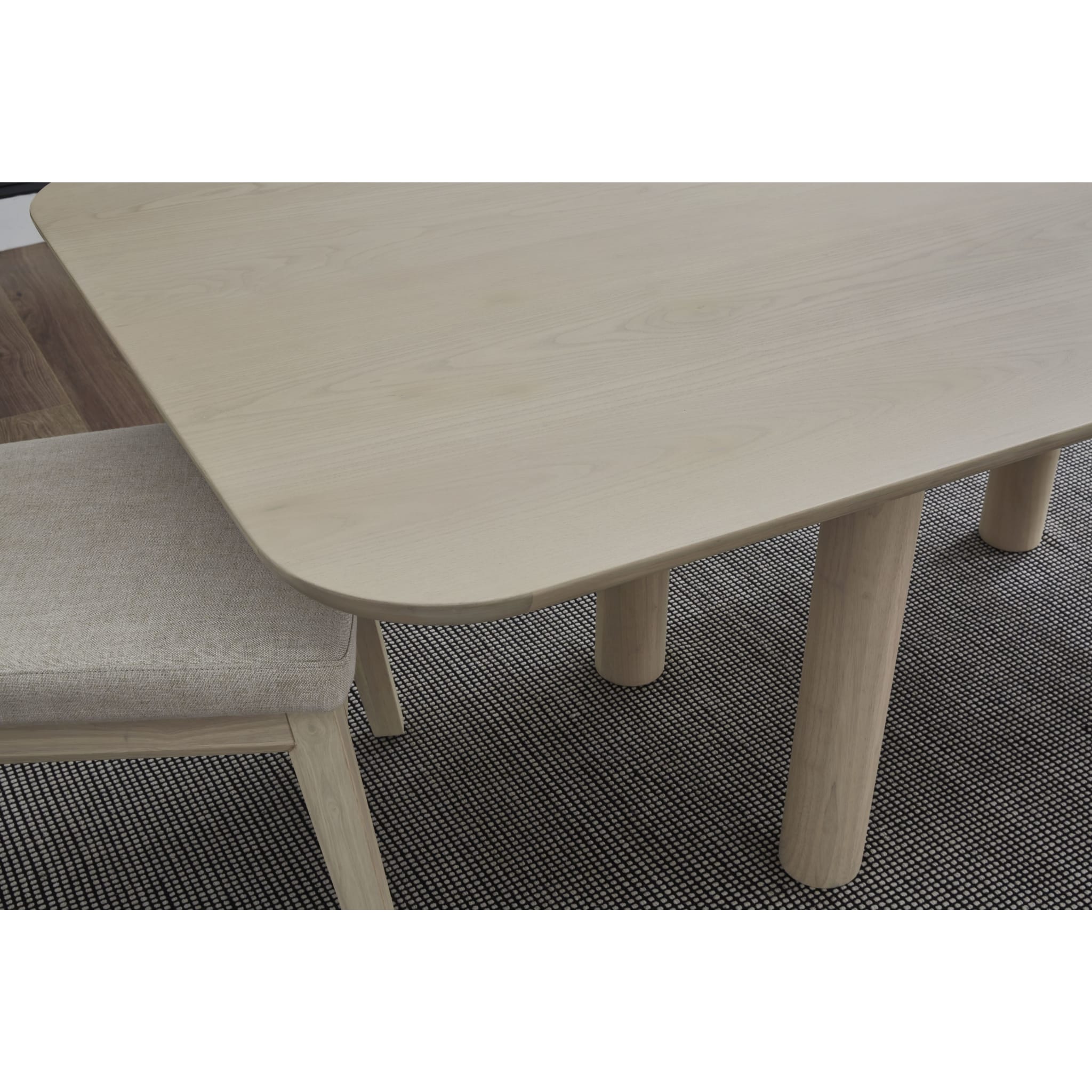 Sunniva Upholstered Dining Chair – White Sand-thumbmail-5